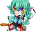 ミニキャラ描きます 厚塗り風orアニメ風の映えるミニキャラです！ イメージ1