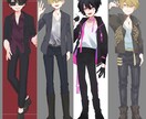 SNS用アイコン・配信・TRPG用立ち絵等描きます キャラデザ・絡み絵なども描けます！ イメージ4