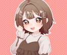 最短5日⭐︎ＳＮＳアイコンお描きします あざと可愛い女の子からカッコいい男性キャラまで幅広く描きます イメージ4