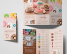両面価格「伝わる」三つ折りパンフレットを制作します 修正無制限！思いが伝わる信頼感のあるチラシをお求めの方へ イメージ2