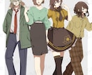 TRPG向けの立ち絵制作いたします アニメキャラクターのように動きや表情豊かなイラスト描けます！ イメージ4