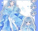 Vtuber / 配信 / 歌ってみた描きます ◆SNS・配信・動画サムネ用イラスト（ポップな背景付き） イメージ9