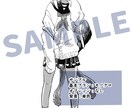コミック調キャラクターイラスト描きます 漫画の一コマのような感情が伝わるキャラ絵が欲しい方へ イメージ1
