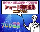 ショート動画/複数依頼は半額にします TikTok・Instagram・YOUTUBEショートに! イメージ1