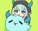 アイコン・サムネイル等のイラスト作成します 商用利用OK！シンプルアニメ塗りイラスト イメージ4