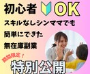 簡単副業★スキルなしシンママでもできた副業教えます スキル✖、経験✖、初期費用✖、やる気があれば十分！ イメージ1