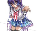 可愛い女の子やミニキャラを魅力的に描きます 簡単なものであれば最短1日で納品します！ イメージ6