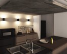 格安で複数パターン作成OKの住宅パース制作します 色・家具を満足するまで比較できる住宅パース制作｜新築施主様向 イメージ1