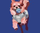 商用利用可！フラットデザイン作ります ナチュラルからファンタジーまで手広くお作りします！ イメージ7