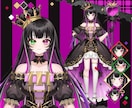 最高品質！魅力溢れる理想のVTuberを制作します 好みの絵柄で描けます！【表情8個付】修正無制限、著作権譲渡 イメージ10
