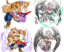 オーダーメイドでイラスト描きます ヘッダー、キャラクター、ジャンル問わずご希望お伺いします イメージ4