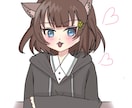 目を引くちゅるっとしたイラスト描きます 女性特化！即日納品可能！可愛く描きます！ イメージ5