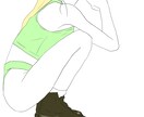 写真を元に、カラフルなおしゃれイラスト描きます ロゴ、ファッション、美容、化粧品向けイラスト イメージ3