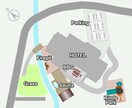 Illustratorで地図や配置図を描き！ます 既存の地図や写真、Googleマップ等から地図を描きます! イメージ3
