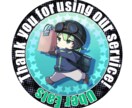 かわいい低等身キャラを描きます アイコン・サムネ・グッズなどに使うイラスト イメージ4
