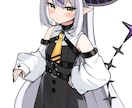 Vtuberキャラデザ、立ち絵制作します 配信ゲーム立ち絵、サムネイル、歌ってみたなどに！ イメージ2