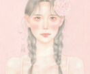 色鉛筆で暖かくて繊細な人物画を描きます 結婚式、誕生日、など、特別な日にプレゼントしたい方へ イメージ1