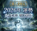 購入者限定☆2026年あなたの開運方法整えます 2026年の運勢と心構え「受け取りたいもの」を1つ決める鑑定 イメージ1