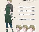 最短3日！立ち絵・アイコン描きます 描くのが早いです！ご希望も丁寧にお伺いいたします。 イメージ2