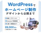WordPressでHPをデザインから制作します Elementorで、ご自身でも更新しやすい形に仕上げます イメージ1