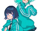 SNSのアイコン等の提供をさせて頂きます 理想の色使いやフォルム、絵柄を意識して提供! イメージ5