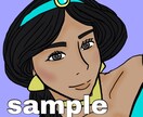 写真を元にあなたの似顔絵を描きます SNSのアイコンなどにいかがですか？ イメージ3