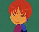 ポップでキャラクター感のある似顔絵を描きます 各種アイコンなどにお使いください！ イメージ3