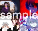 歌ってみた・ボーカロイド楽曲等のイラスト描きます 歌ってみた動画サムネイル、MV用のイラスト描きます イメージ4