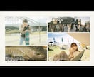 おしゃれで感動的なプロフィールムービー作ります プロの演出で思い出のお写真や映像を素敵に振り返ります イメージ6