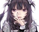 ダークな雰囲気の厚塗りイラスト制作します 他にはない色鮮やかさがあります イメージ1