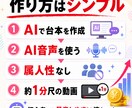 TikTok再生収益の手法を包み隠さず全て話します AI活用の動画量産で収益化する方法をお話しします イメージ6
