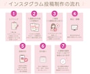 インスタ投稿作成と投稿代行します 女性向けの魅力が伝わる投稿作成 イメージ2