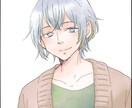 期間限定料金！SNSアイコンお描きします 可愛い似顔絵イラスト、SNS用アイコン作成します！ イメージ6