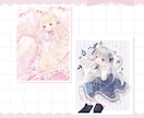 背景付きキャラクターイラスト描きます 丁寧なヒヤリングでご希望にそったイラストを制作します！ イメージ4
