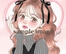 商用◎ 透明感ある似顔絵、イラスト描きます 【美容・配信・ビジネス・歌ってみた・SNS用】 イメージ1