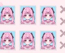 証明写真風イラスト作成いたします あなたのキャラクターのお写真撮らせてください♪ イメージ3