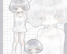 かわいいイラスト制作いたします SNSアイコンやTRPG用立ち絵等のイラストを制作します イメージ5