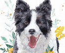 大切なペットを手描きで残します 水彩画・アクリル画で心を込めて制作します。 イメージ3