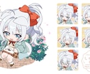 使いやすくて可愛いミニキャラメイラスト描きます グッズなどに！お気軽にご相談ください◎ イメージ2