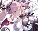 ツヤ感のある素敵なイラスト制作いたします 男女共に可愛いさのあるキャラ描きます⟡ イメージ1
