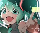 SNSアイコン、立ち絵イラスト制作します 可愛くて雰囲気のあるタッチのイラストです イメージ1