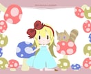 シンプルなイラスト描きます 可愛い物をぎゅぎゅっと詰め込みます イメージ4