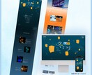 世界観を大事にし集客へつながるをサイト作ります 知識がない方でも操作しやすいノーコード”Studio”で制作 イメージ1