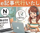Noteの記事を執筆します 「Noteを始めたいけど、文章を書く時間がない…」を解決！ イメージ1
