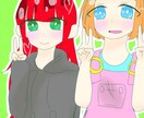創作アイコン描きます デフォルメして描かせていただきます(* 'ᵕ' ) イメージ6