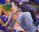 描き込みのある1枚絵制作賜ります 物語性や描き込みのある1枚絵制作 イメージ1