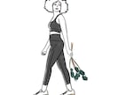 アイコンや記念日のプレゼントにお勧めとなっています あなた用のイラストを"おしゃれ"に仕上げます。(商用可) イメージ7