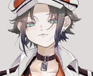 透明感のあるイラスト制作いたします アイコン、歌ってみた動画、サムネイル用など イメージ6