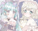 修正無制限！ご希望のイラストお届けします SNSアイコン、歌ってみた、配信など幅広く対応いたします！ イメージ3