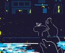 物語みたい！ゆるファンタジーな一枚絵描きます 可愛いキャラ達の、のんびりファンタジックな暮らしを描きます。 イメージ4